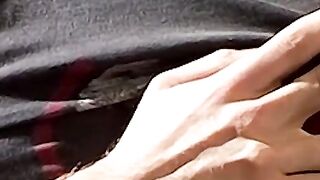 Horny twink smoke addict loves a threesome fucking