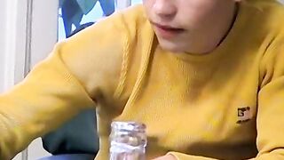 twinks smoking and drinking get horny and fuck each other