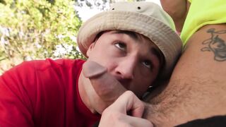 HETEROFLEXIBLE - Hiker Blows Buddys Venom From Wild Snake Bite Gets Rewarded With HARD ASSFUCKING