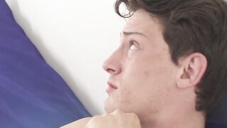 Big dick stepdad creampies shy stepson after hard fucking