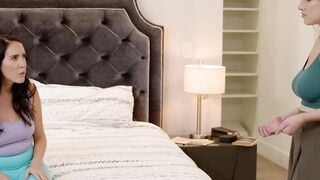 GIRLSWAY - Turned On Cadence Lux Sent Her Remote Dildo Code To Her Roommate Octavia Red By Mistake