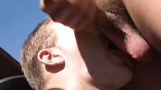 Best buds Christian Wilde and Manny Vegas are masturbating
