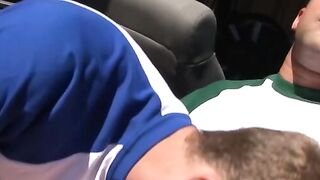 Best buds Christian Wilde and Manny Vegas are masturbating