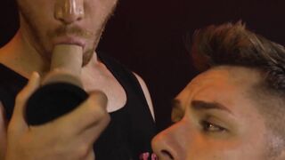Horny Zak Bishop drilled hardcore raw after intense rimming