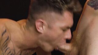 Horny Zak Bishop drilled hardcore raw after intense rimming