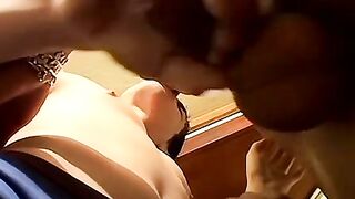 Wild gay emo twink Wesley Kincais fucked after a sensual cock sucking