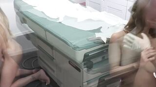 Alexia Anders and her stepdad indulge in forbidden sex with nurse Mckenzie Lee and Do