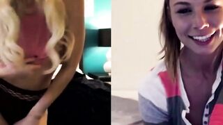 GirlsFollow.com - Aidra Fox and Charlotte Stokely's webcam pussy play