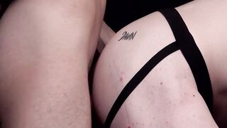 Two super sexy twinks Mike Edge and Max Lorde make out and bareback relentlessly