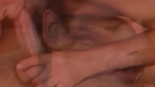 Justin Rhodes loves every minute of getting face and ass fucked by Steve Wright