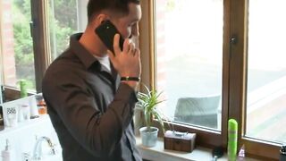 German blonde fucks at a homemade sex party