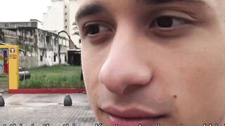 Handsome Ayun fulfills my sexual desires by deepthroating my cock