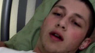 Naughty Preston Ettinger surprises his horny friend with some sexy foot fun session