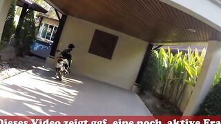 Sex at the pool with a beautiful young woman inside a bikini