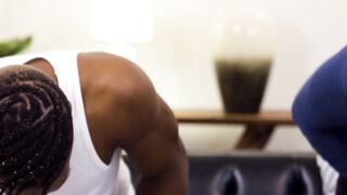 HETEROFLEXIBLE - Athletes Adrian Hart  Jesse Stone Aroused During Yoga Session Make Excuses To Pounded