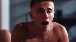HETEROFLEXIBLE - Aroused Twinky Carter DelRey Barely Can Take Stepdaddy Drew Sebastians LONG Cock