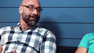 HETEROFLEXIBLE - Aroused Twinky Carter DelRey Barely Can Take Stepdaddy Drew Sebastians LONG Cock