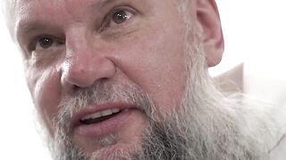 Twiggy teen gets properly stuffed by a horny old grandpa