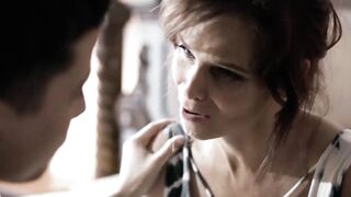 Forbidden threesome with stepmom Syren De Mer for brothers