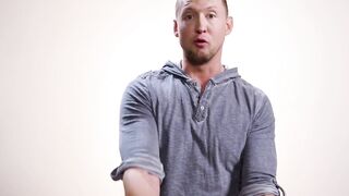 HETEROFLEXIBLE - How Guys Orgasm With Hung Hunk Pierce Paris VIEW HIM JERK OFF FULL VIDEO