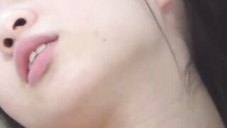 Japanese babe just loves fingering herself like utter slut