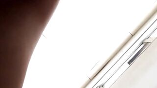 Fingering session with gorgeous Japanese schoolgirl