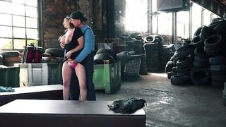Big Boobed skank used into role play