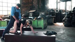 Big Boobed skank used into role play