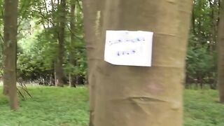 Emaciated 19 yo offers free sex into the forest