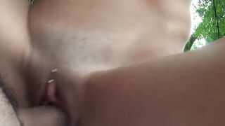 Emaciated 19 yo offers free sex into the forest