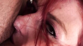 Fiery red hoe Lula Boops anal into panties