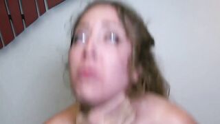 Anal sex on a glass table with Hispanic Venom Evil