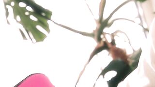Sexy inside nylons and high heels having anal sex