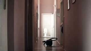 Sweet cleaning lady Bella Baby seduced in sex