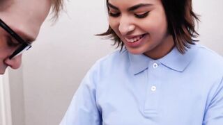 An argument with Hazel Heart and Remi Jones leads to a wild fuck session with stepbro