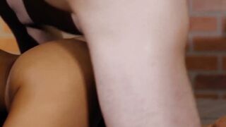 TSSexual.com - Ravishing tbabe impaled by a throbbing dick balls deep in her ass