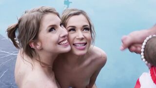Kinky roommates Rory Knox and Octavia Red seduce their friend Lucky Fate into a three