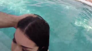 TeenBesties.com - Hot slutty teens partying and taking hard cocks by the pool