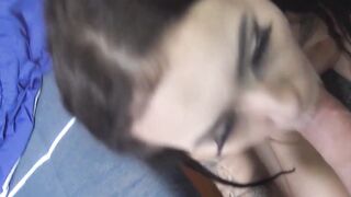 pov banged date with petite German bimbo