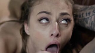 DarkestTaboo.com - Teen Gia Derza's hard ass drilling by her muscle stepdad after a B