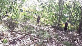 Fat teenagers Samantha Kiss at a sex seen inside the forest