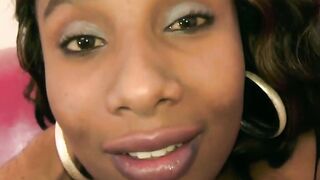 African thot Nelly African at the first casting