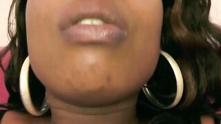 African thot Nelly African at the first casting