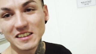Kinky Axel earns money by having sex with hunk Bobby until cumshot
