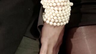 Hispanic inside nylons Michelly wants sex into clothes