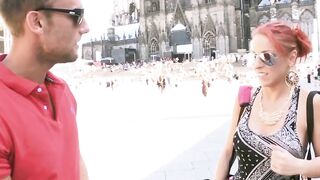Big Titted ginger Vicky-Sun picked up