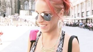 Big Titted ginger Vicky-Sun picked up