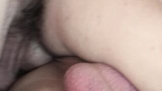Bareback twink moans like a bitch as he gets pumped