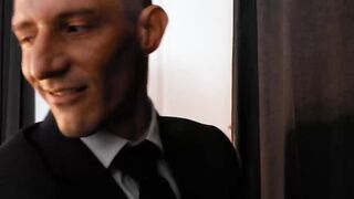 Stepdad Jax Thirio pounds out coworker Brandon Andersons asshole in office