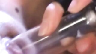 PussyCatsLatex.com - Latex-clad succubus tease with toy play by mistress taylor